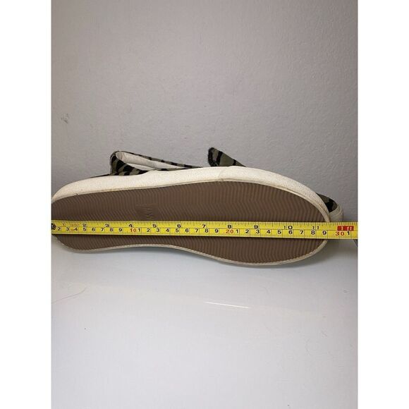 Madewell Sidewalk Slip-On Sneakers Women's 11 (Men's 9.5) Zebra Calf Hair Shoes - Picture 13 of 15